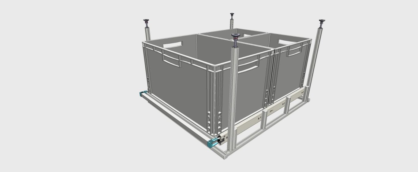Heckauszug-100 KG Traglast und Verstrebung