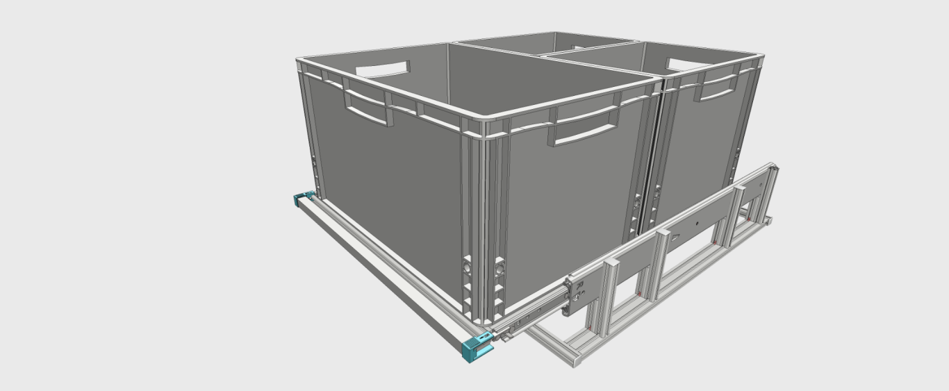 Heckauszug-200 KG Traglast