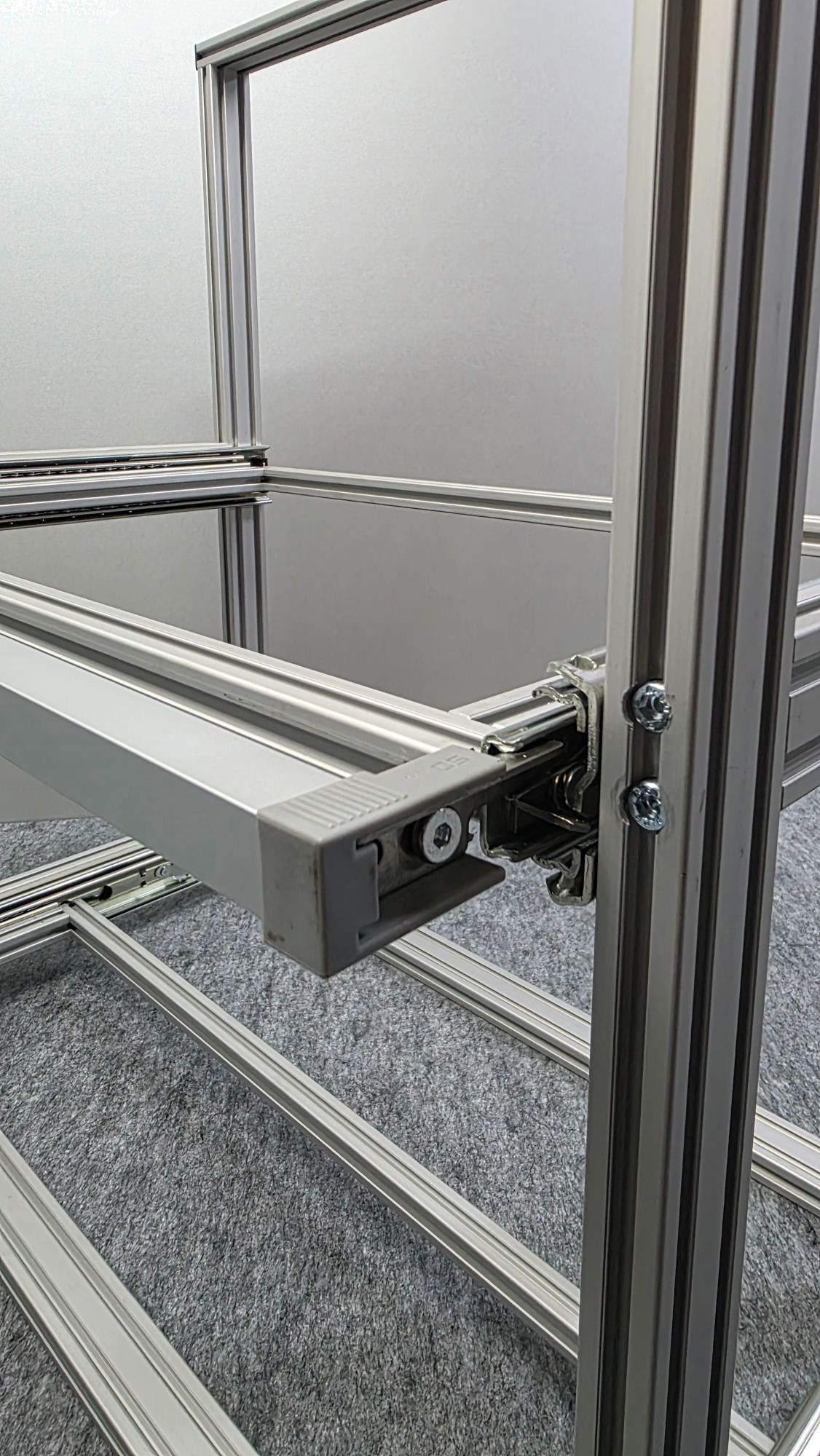 Einhandbedienung- Betätigungshebel in grau